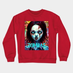 Zombie Baby Girl Bae Anime Crewneck Sweatshirt